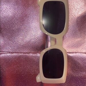 Cream Sunglasses